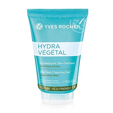 Yves Rocher Hydra Vegetal Ultra Fresh Cleansing Gel 125Ml Zora Cosmetic