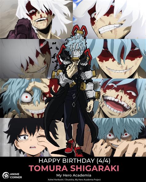 Happy Birthday To Tomura Shigaraki Rbokunoheroacademia