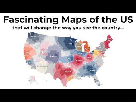 Fascinating Maps Of The US That Will Change The Way You See The Country