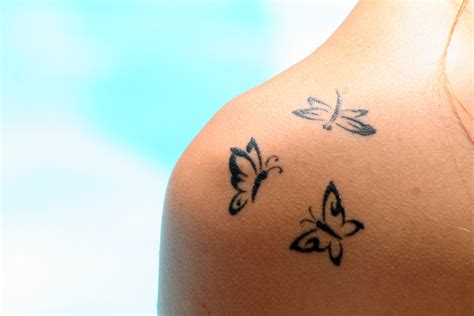 Sommerfugle Tattoo Inspiration Til Sommerfugle Tattoo