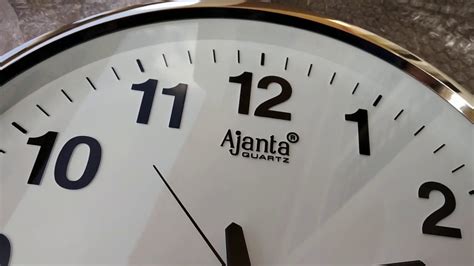 Ajanta Wall Clock Unboxing Youtube