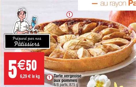 Promo Tarte Vergeoise Aux Pommes Chez Cora Icatalogue Fr