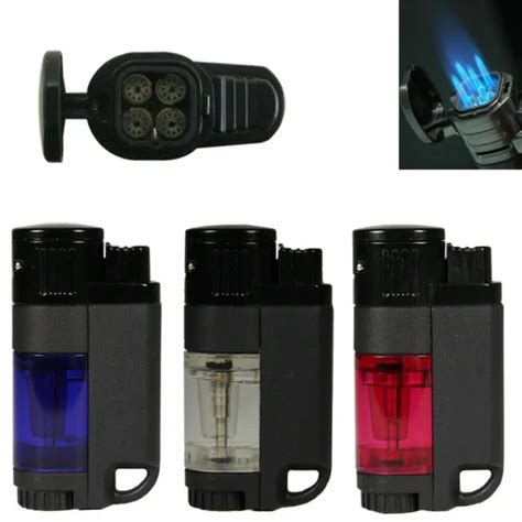 Briquet De Temp Te Turbo Quad Fach Jet Flamme Ext Rieur Automat