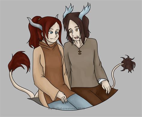 Tian's parents by mythgital-creatures on DeviantArt