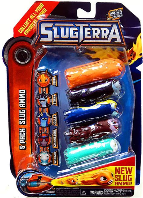 Slugterra Blaster Evo Dart Slug Ammo 5 Pack Exclusive Burpy Stinky