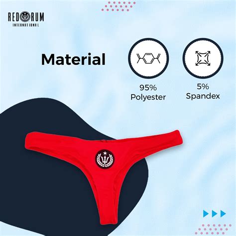 Red Cheeky Bikini Bottoms