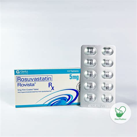 Rovista® Rosuvastatin 5mg Docwalter Pharmacy