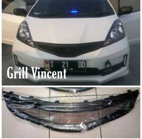 Jual Grill Racing Jaring Honda Jazz RS S 2011 2012 2013 Model Sporty