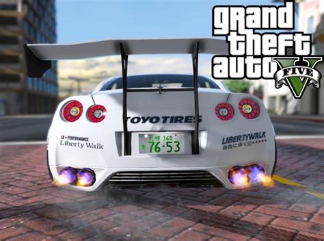 Nissan GT-R R35 Liberty Walk Drift Handling - GTA5-Mods.com