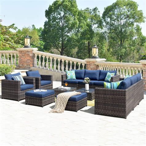 Amazon Xizzi Patio Sets Big Size Outdoor Patio Furniture Pcs