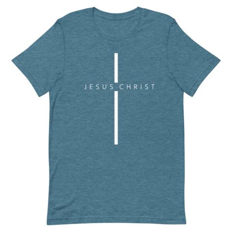 Jesus Christ Cross Christian T Shirt Christian Apparel Fabrics Of Faith