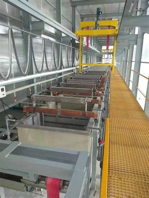 Automatic Metal Electroplating Line Plating Equipment Chrome Rack