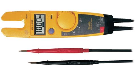 Fluke T5 600 Cal Fluke Electrical Tester 600 V 100a 1kohm Ip52 Distrelec International