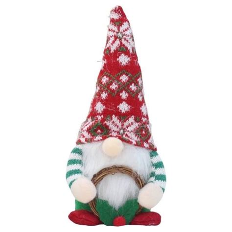 Deagia Living Room Decor Clearance Christmas Knitted Fabric Pointed Hat