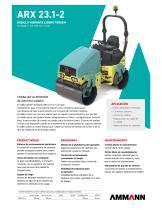 Compactador en tándem ARX 23 1 2 Ammann