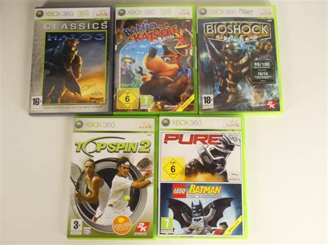 5x Xbox 360 games - Kringwinkel