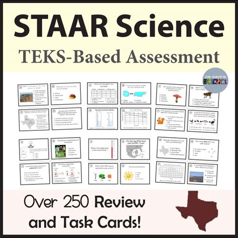 TEKS 5th Grade STAAR Science Task And Review Cards Made By Teachers