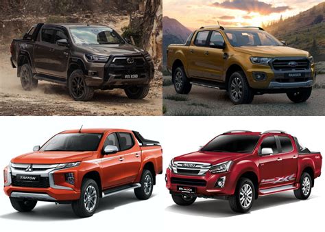 Ford Ranger Vs Toyota Hilux Vs Mitsubishi Triton Vs Isuzu Dmax Mekanika