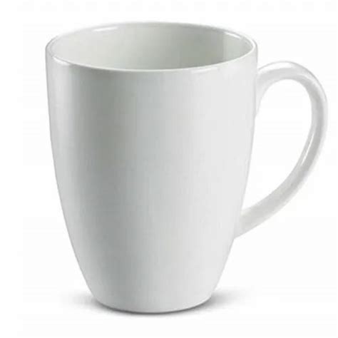 White Ceramic Plain Coffee Mug For Home Capacity 300ml At Rs 130