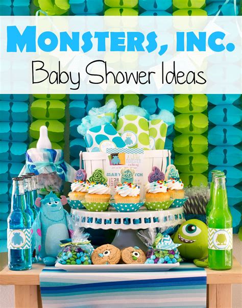 Monsters Inc Baby Shower Ideas Pink Ducky Disney Baby Shower