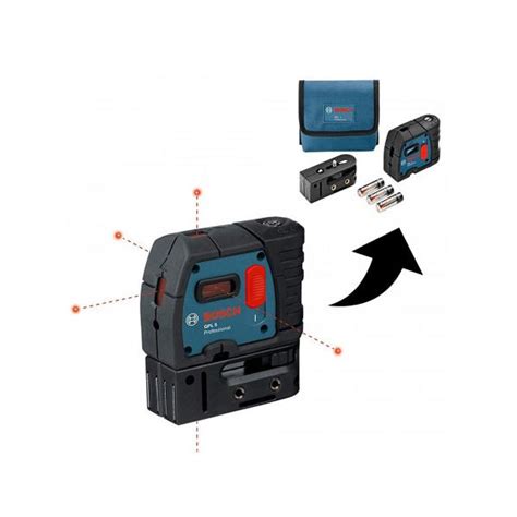 Bosch Point Laser Gpl Professional With X Battery Aa