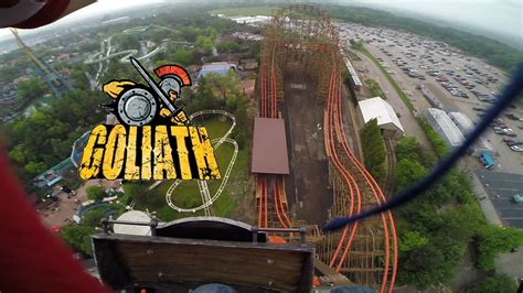 Six Flags Great America Goliath Front Seat Pov Gopro 1080p