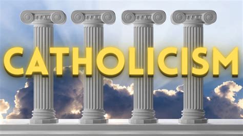 What Are The Four Pillars Of The Catholic Church Youtube