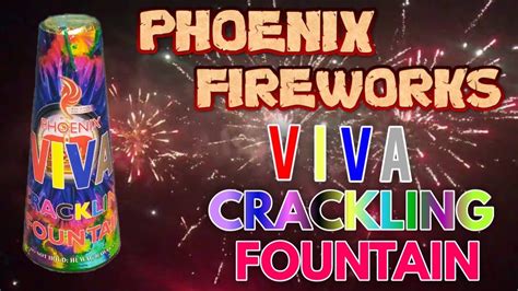 VIVA Crackling Fountain By Phoenix Fireworks Philippines New Years