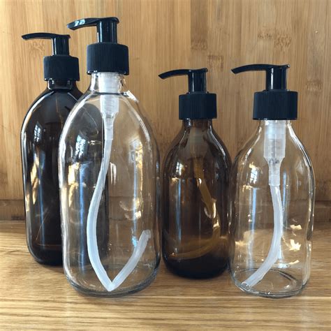 Reusable Glass Pump Bottle