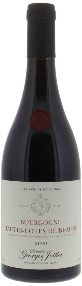 Hautes Cotes De Beaune Joillot Georges Buy Online Best Of Wines