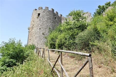 Mercato San Severino Torre Della Secundaria Cinta Muraria Del Castello