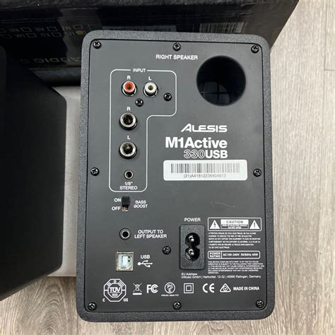 Alesis M1Active 330 USB 3 Inch Powered Studio Monitors Audio