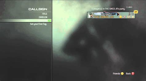 Call Of Duty MW3 How To Get Buttons In Clan Tag YouTube