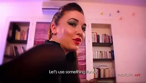 Busty French Babe Gives You Jerk Off Instructions In French Porn Feat Angell Summers XHamster