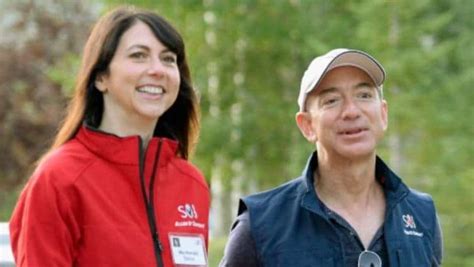 Jeff Bezos accepts philanthropy award as ex-wife Mackenzie Scott ...