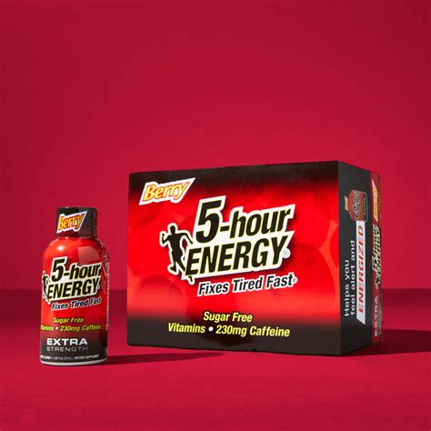 Berry Flavor Extra Strength 5 Hour Energy Shots 5 Hour Energy