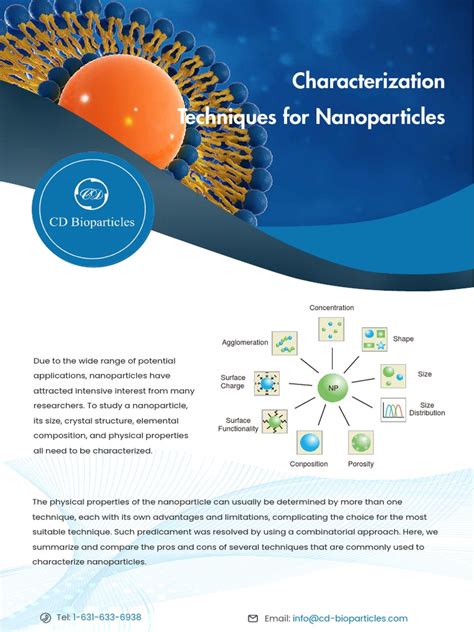 Characterization Techniques For Nanoparticles | PDF | Scanning Electron ...