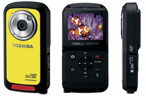 Toshiba Joins The Waterproof Camcorder Party With The Camileo Bw