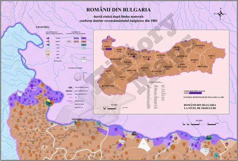 Harta Etnic A Bulgariei Dup Limba Matern La Nivel De Sate Ora E I