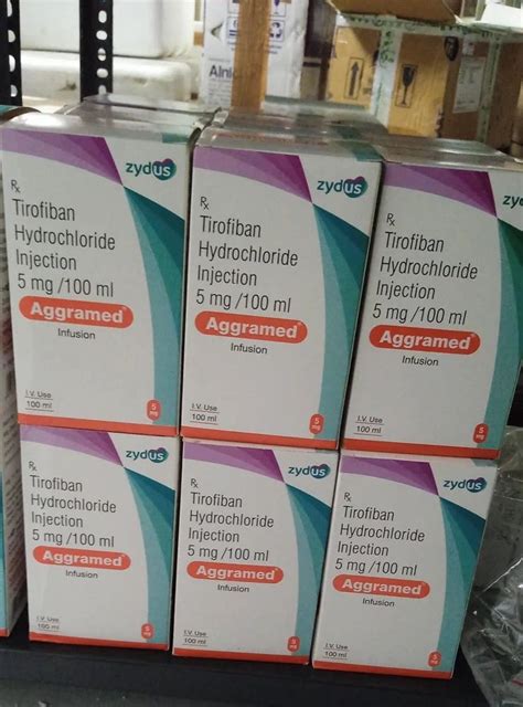 Tirofiban Hydrochloride Injection At Rs 370 Vial Pharmaceutical