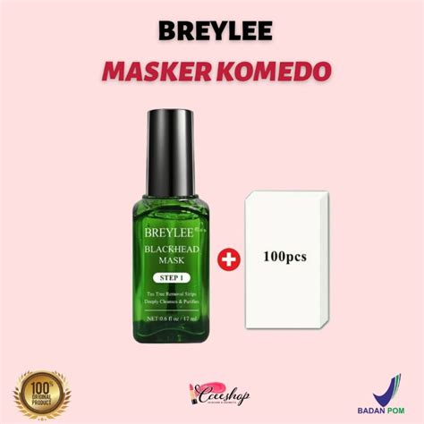 Jual Breylee Step Blackhead Remover Mask Pembersih Komedo Ml