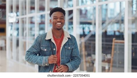 Black Man Face Smile Portrait Building Stock Photo 2257354051 ...