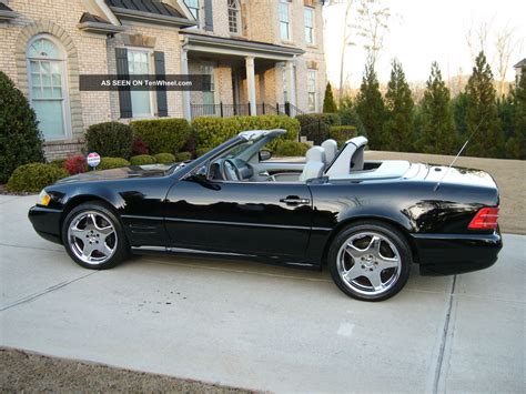 2002 Mercedes Benz Sl500 Base Convertible 2 Door 5 0l