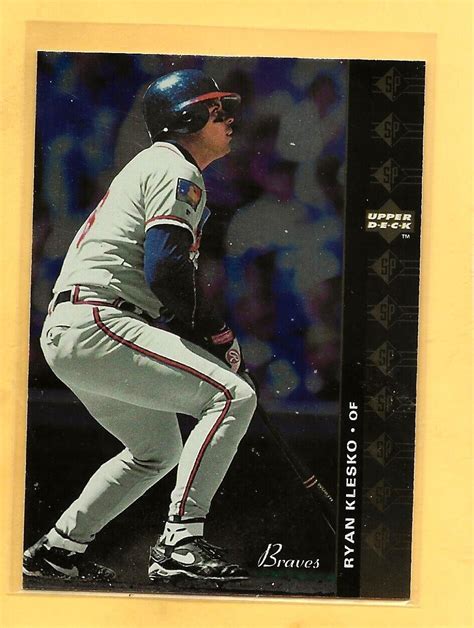 Ryan Klesko Upper Deck Sp Braves Comb Shipping Ebay