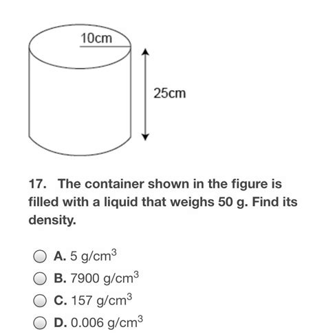 The Container Shown In The Figure Is Filled With A Cameramath