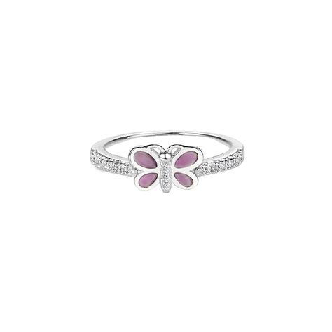 Sparkly Butterfly Ring For Girls With Czs The Jewelry Vine