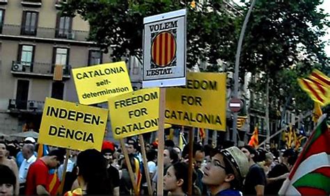 Freedom For Catalonia Demonstration July 10th Catalonia Flickr