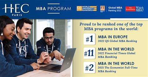 Ft Ranking Hecs Mba Among The Best In The World Hec Paris