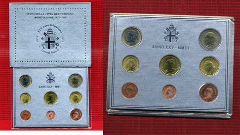 Vatikan Vatican Euro Kms Cent Euro Komplett Vatikan