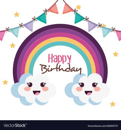 Clipart Rainbow Happy Birthday Clipart Rainbow Happy